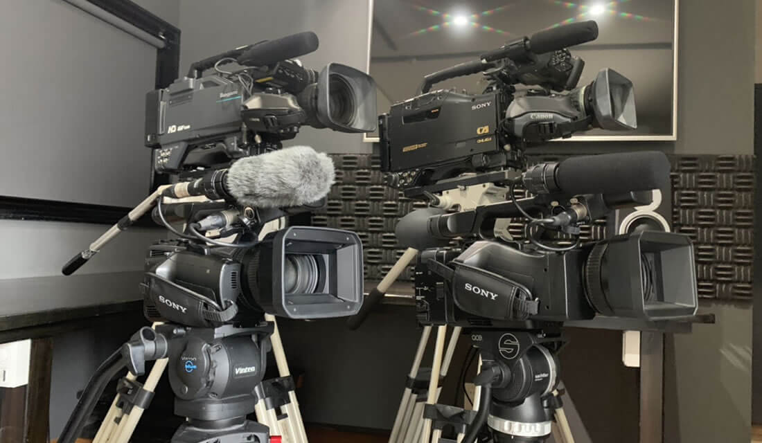 充実した撮影機材